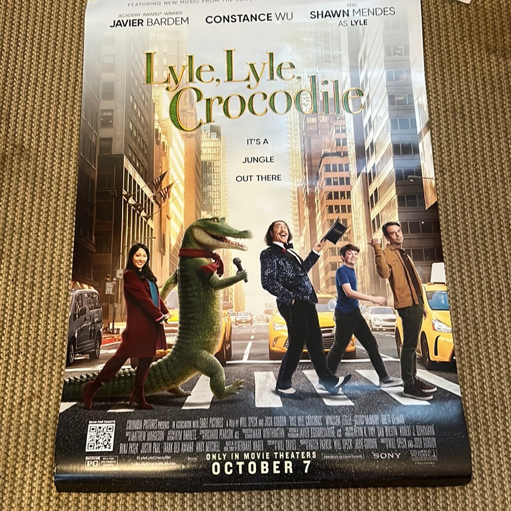 A Lyle, Lyle Crocodile movie poster.